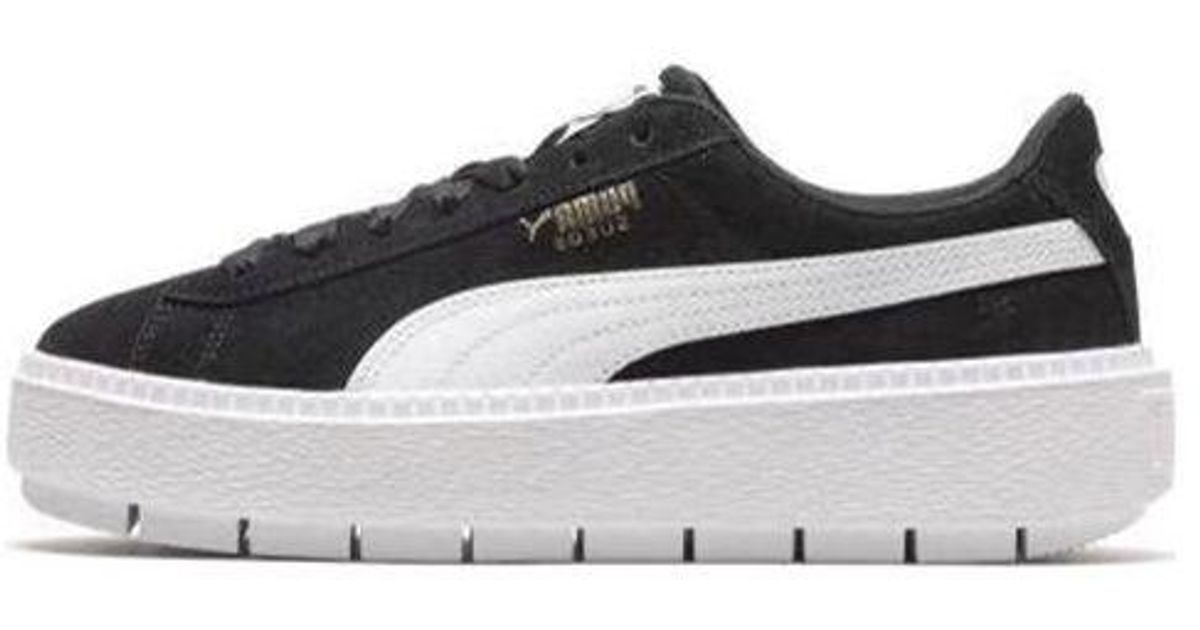 Puma platform trace animal black hotsell