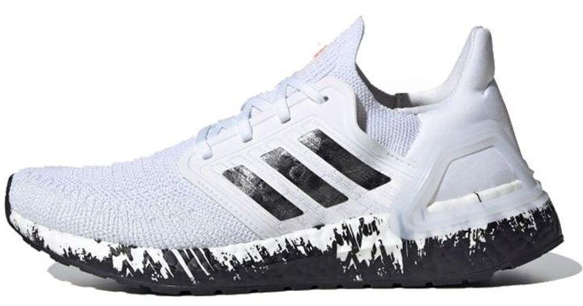 adidas Ultraboost 20 'paint Splatter White Black' Lyst