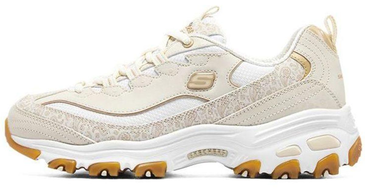 Skechers D'lites 4.0 'cream' in White Lyst