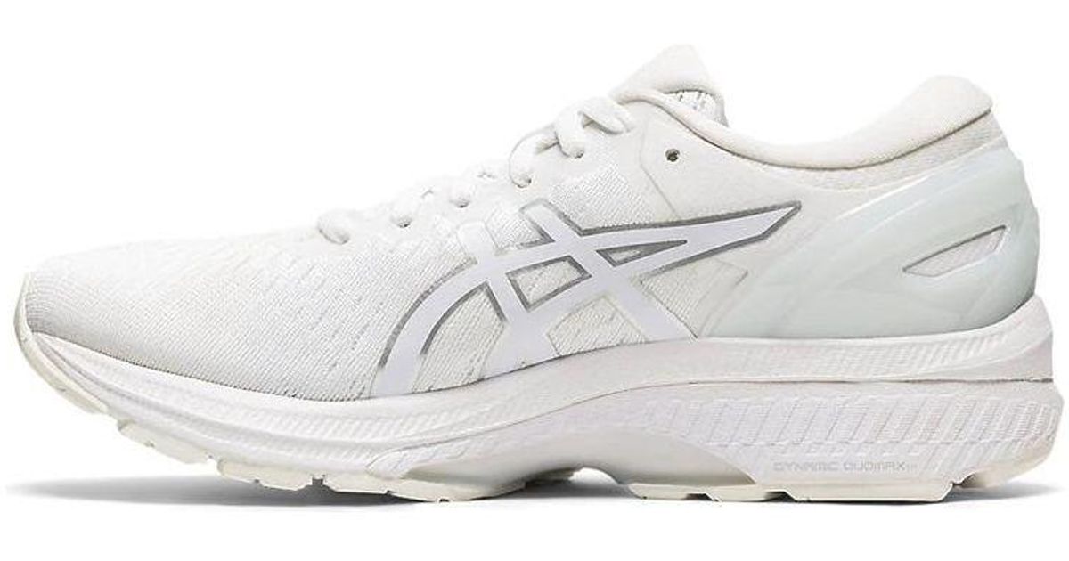 gel kayano triple white