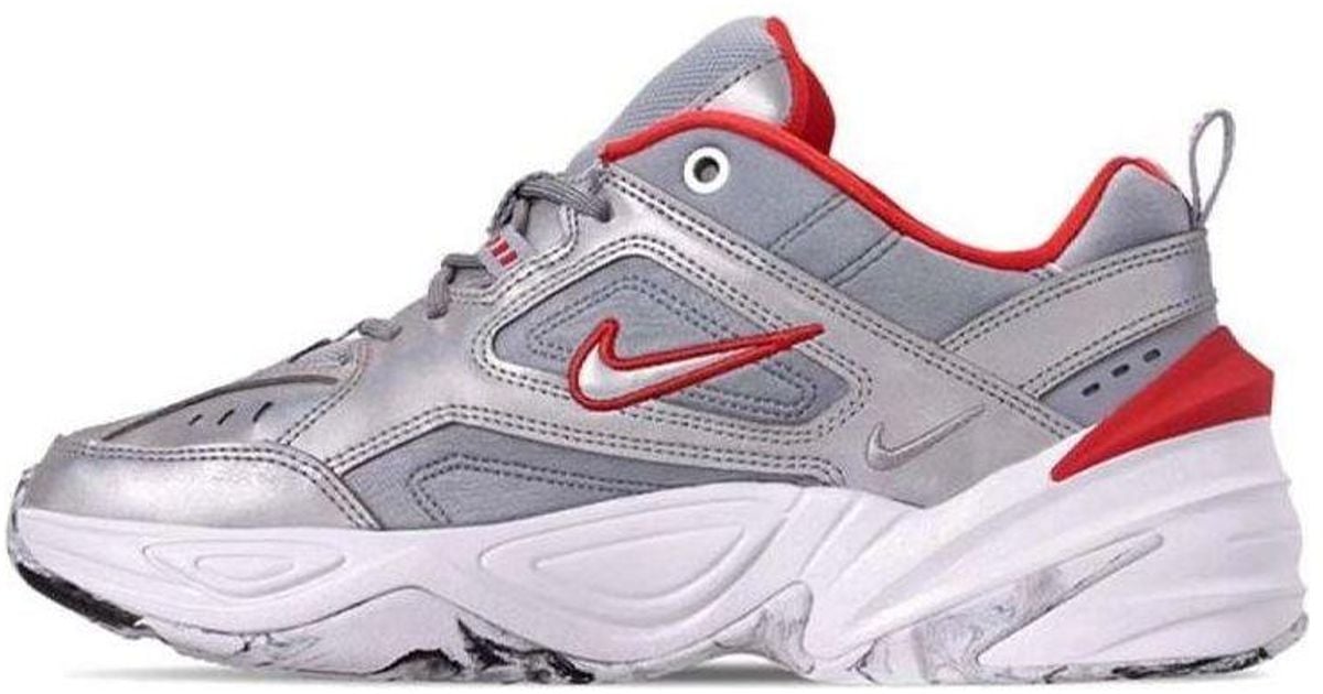 Metallic Silver Nike M2k Ess Nike (Wmns) M2K Tekno 'Metallic' In