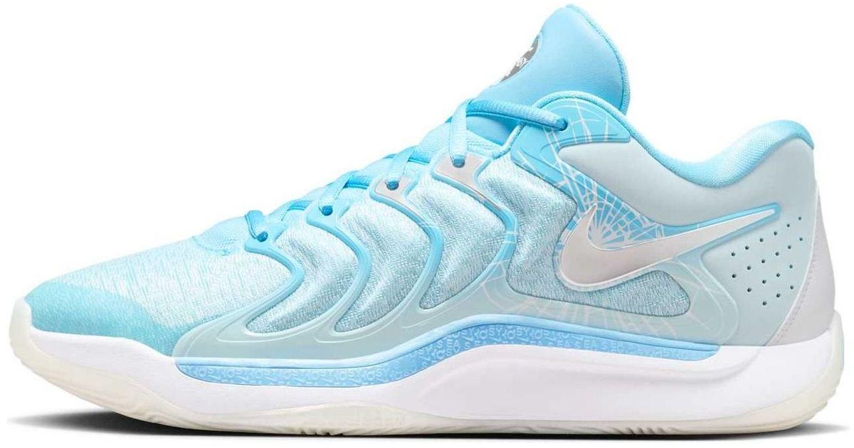 Nike KD Light Blue Basketball Sneakers Nike KD 4  main image 3