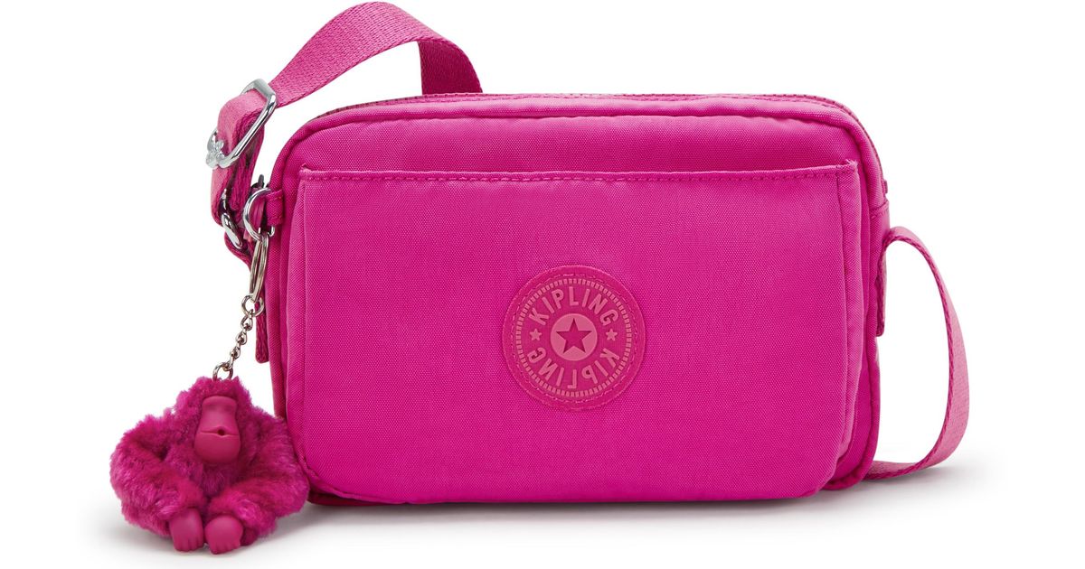 Kipling Crossbody Bag Abanu Glowing Fuchsia Small in Pink Lyst UK