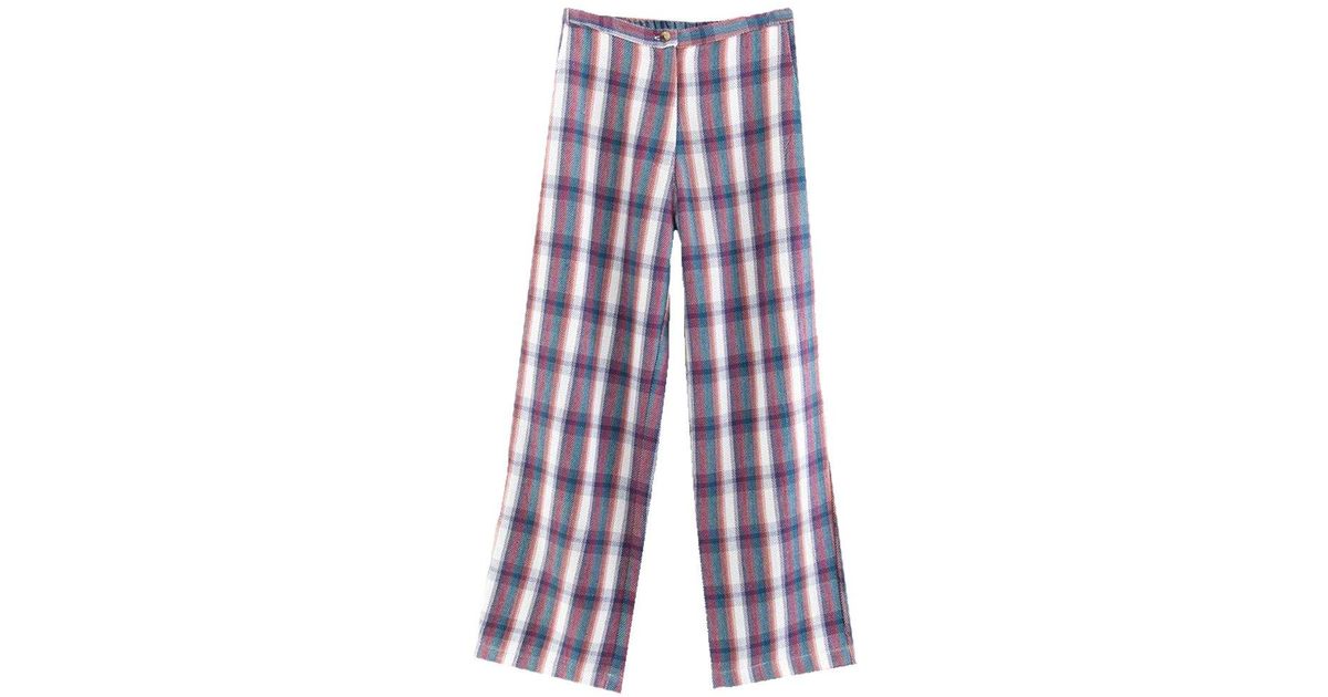Ciao Lucia Cotton Pietro Pant in Blue - Lyst