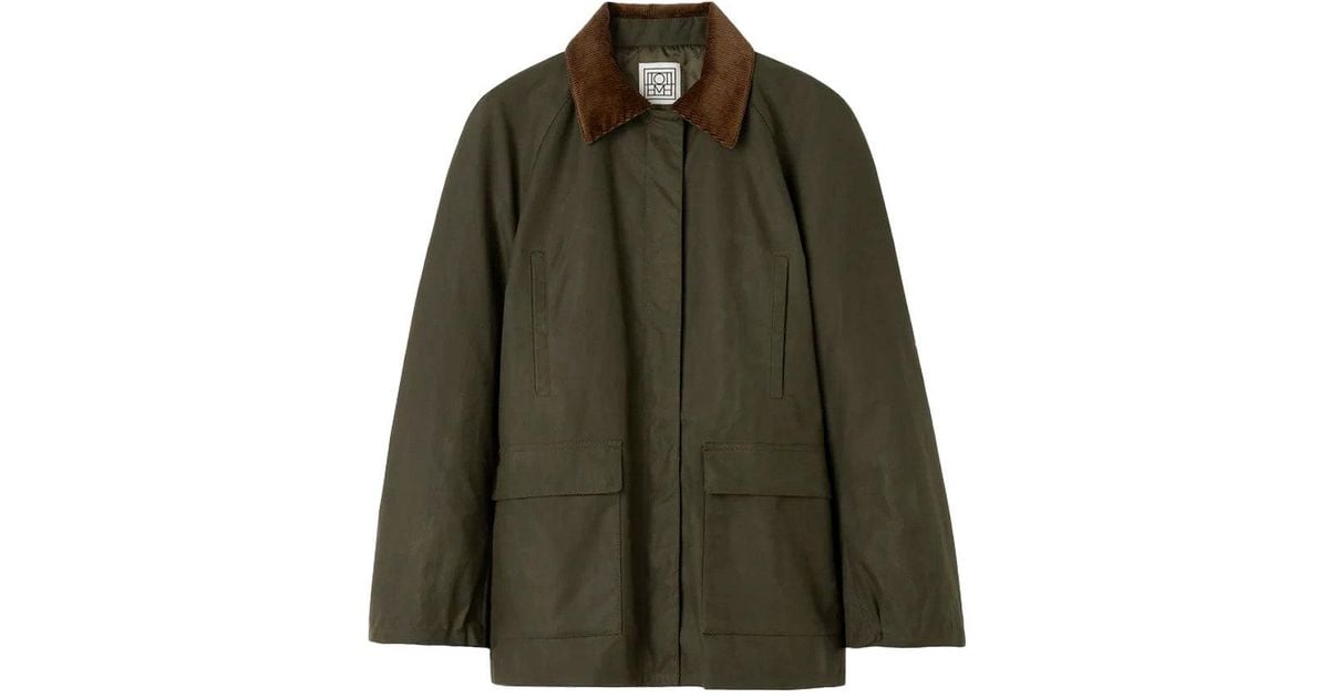 Totême Country Jacket in Green Lyst