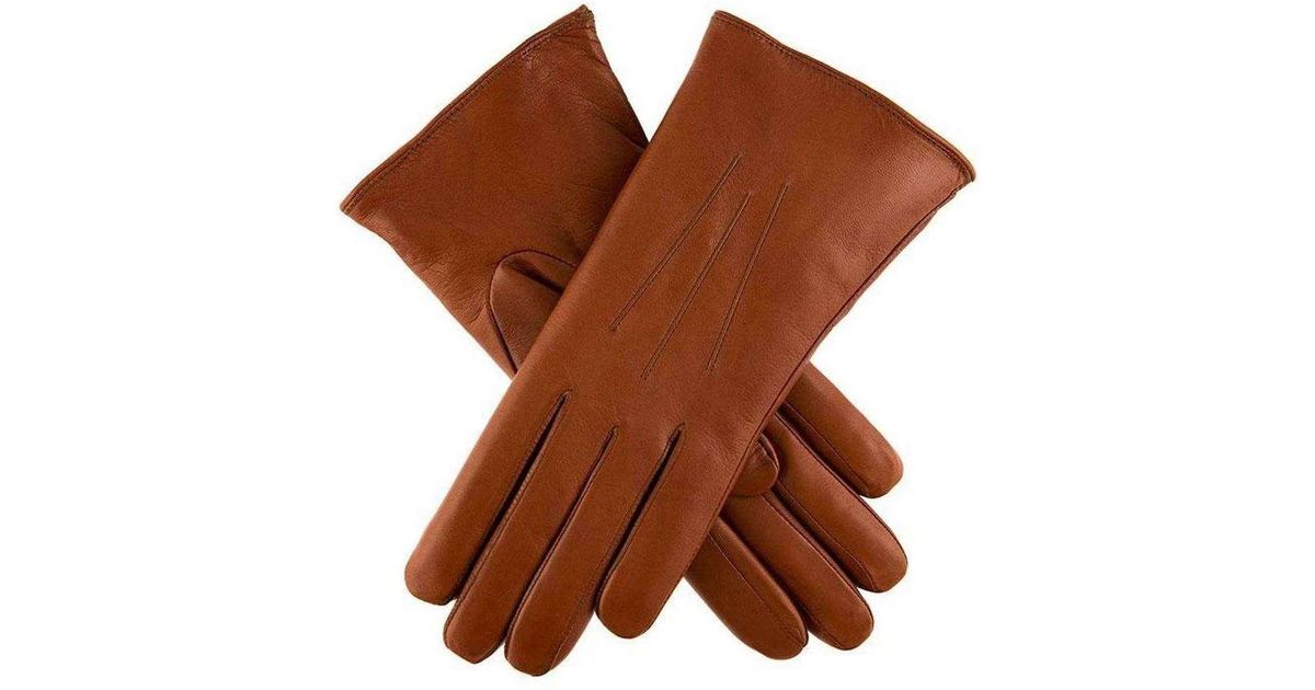 Dents Ripley Leather Gloves in Brown Lyst