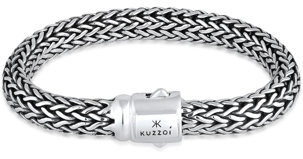 Panzerkette Silber 925 12 Mm S-Panzerkette Armband Aus 925er Sterlingsilber – Massiv, 2,2 Mm Breit, In 19 & 21 Cm Länge Königskette Armband Silber 925 - Foto 11