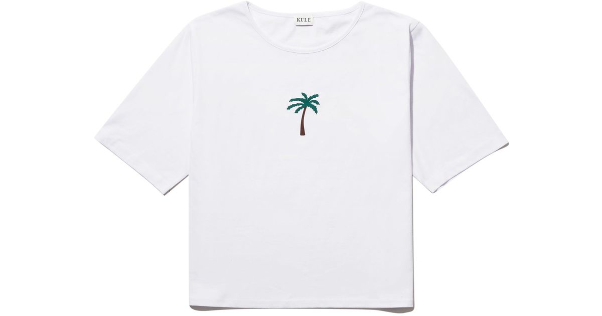 Kule The Baja Palm Tree in White | Lyst