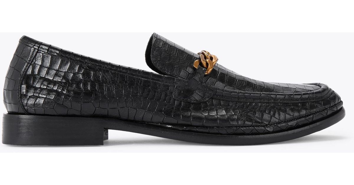 Kurt Geiger Kurt Geiger Loafer Leather Luca in Black Lyst Canada