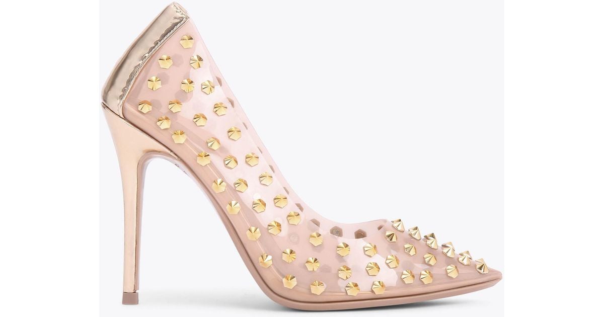 carvela studded heels