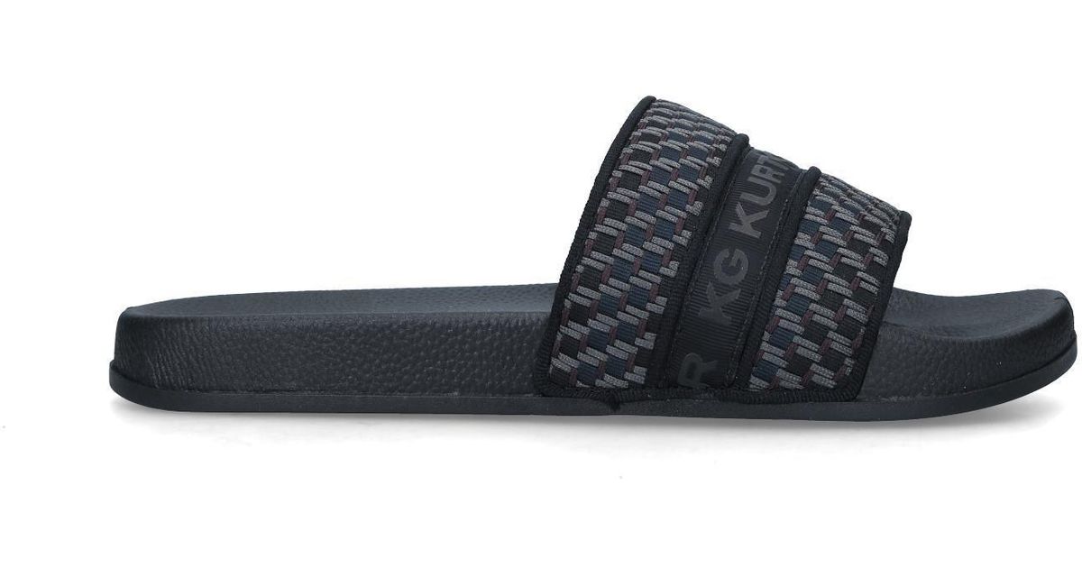 KG by Kurt Geiger Men's Sliders Vegan Ryder Tape in Black for Men | Lyst  Australia