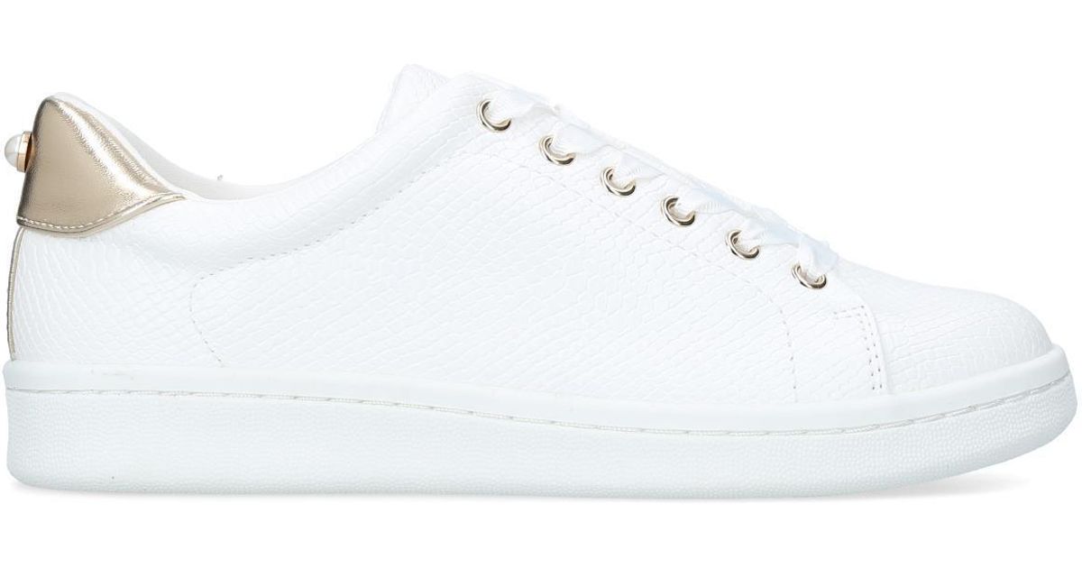 kurt geiger kori white trainers