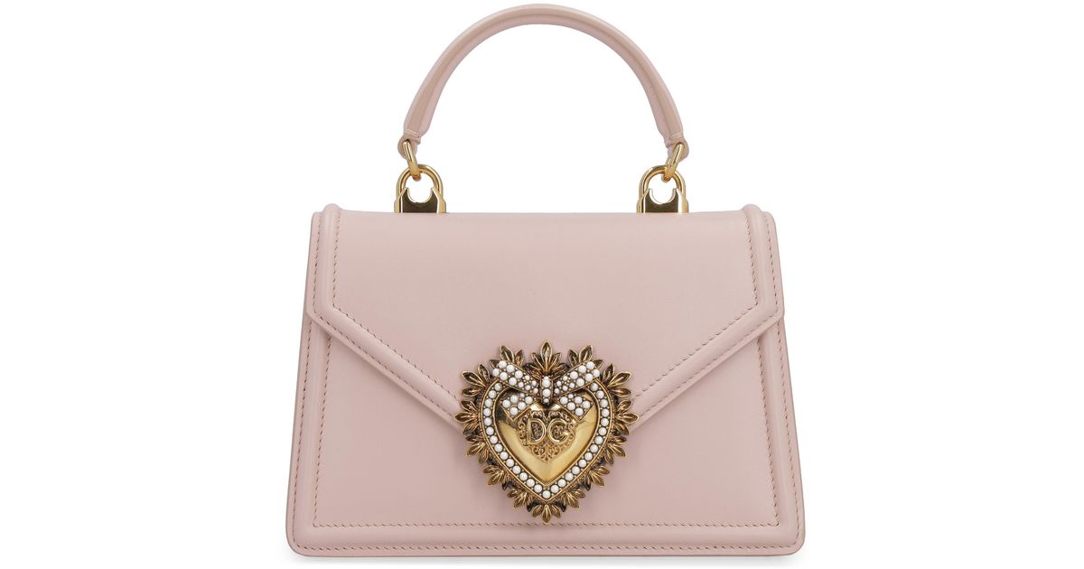 Dolce & Gabbana Pink Floral Handbag Accessory Shoulder Strap