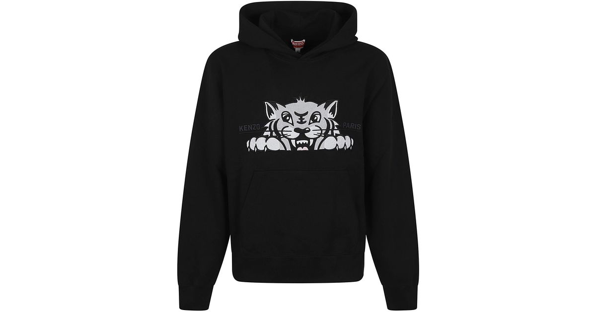 Kenzo Gray Cotton Sweatshirt main image 1