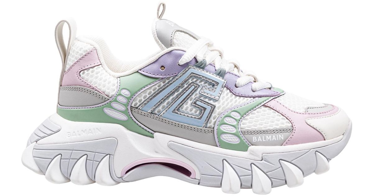 Sneakers B-East PB De Chez Balmain - Couleur Grise - Neuf Avec Emballage D'origine