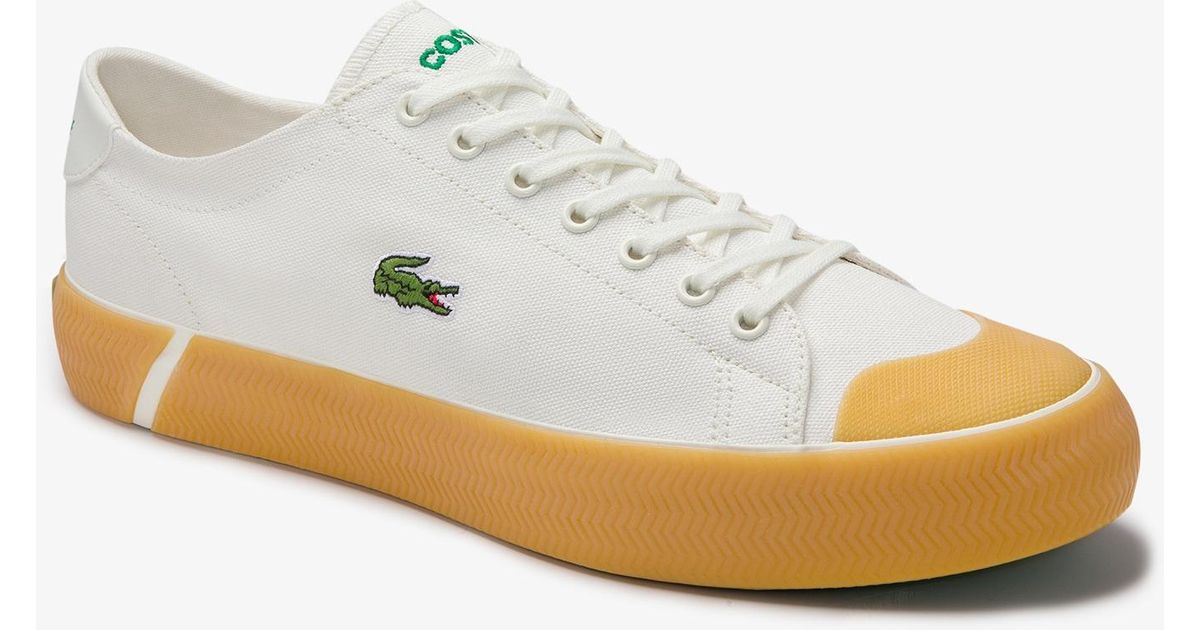 lacoste gripshot textured canvas