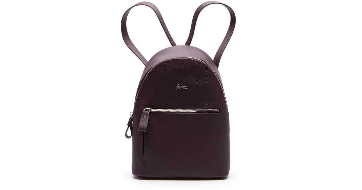 women's daily classic coated piqué canvas backpack