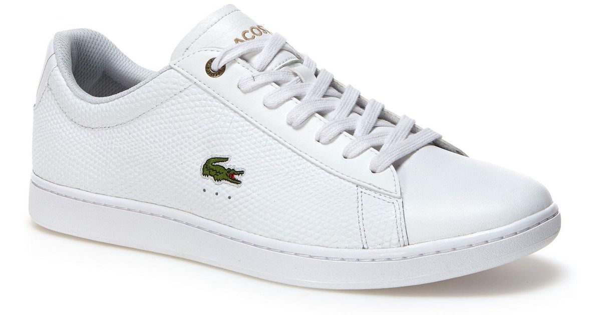 lacoste tan trainers