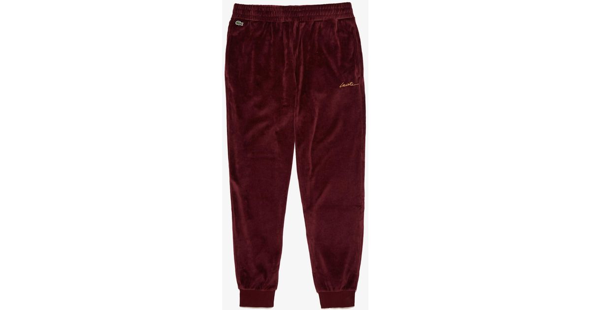 lacoste sweatpants