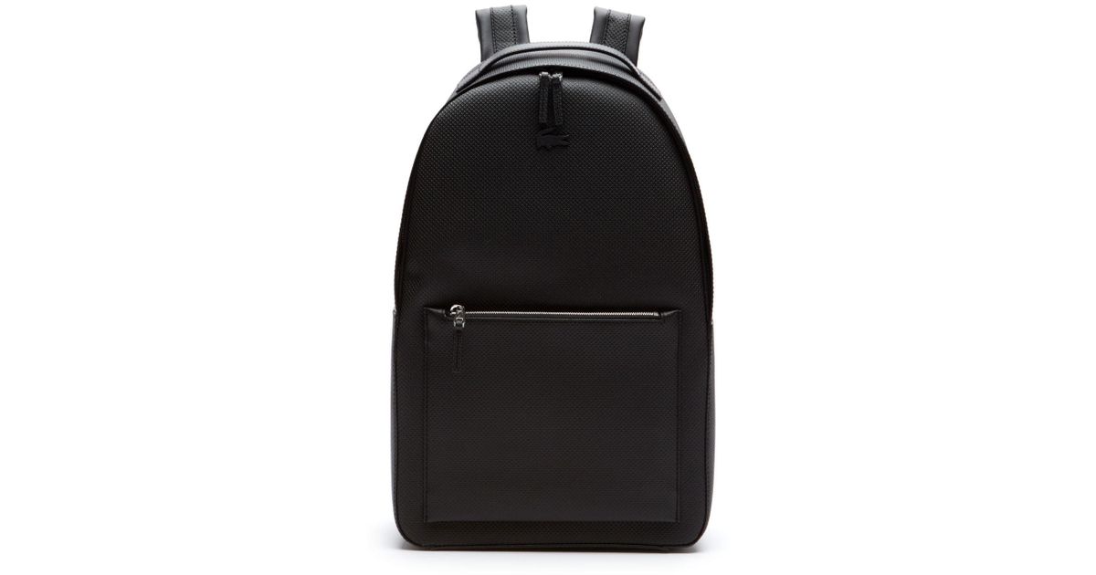men's chantaco matte piqué leather backpack