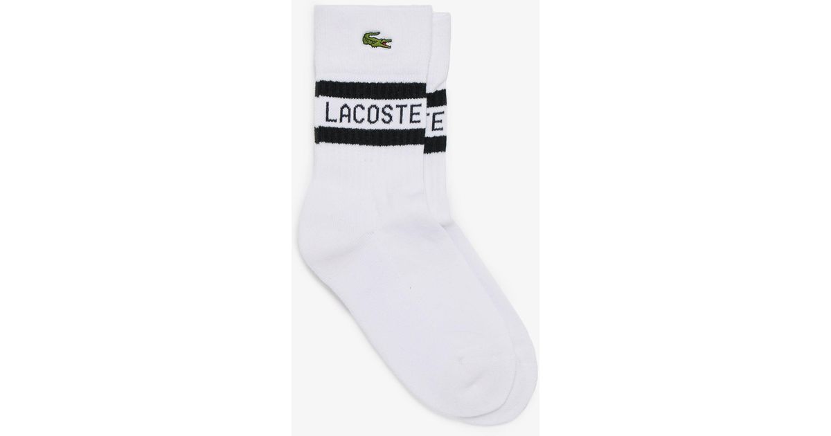 socks lacoste