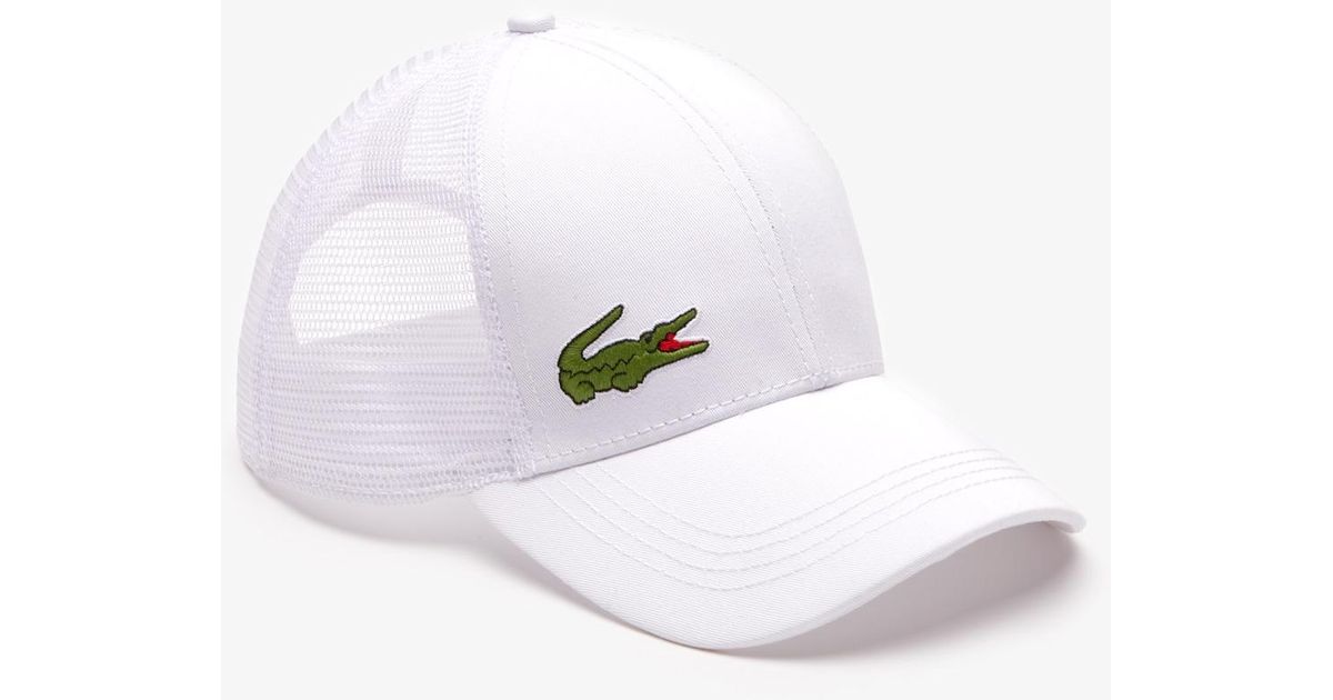 lacoste mesh cap