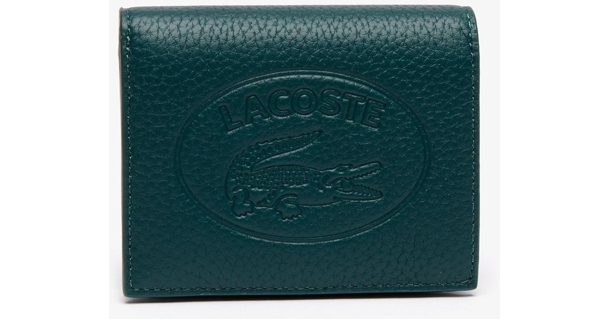 lacoste wallet womens