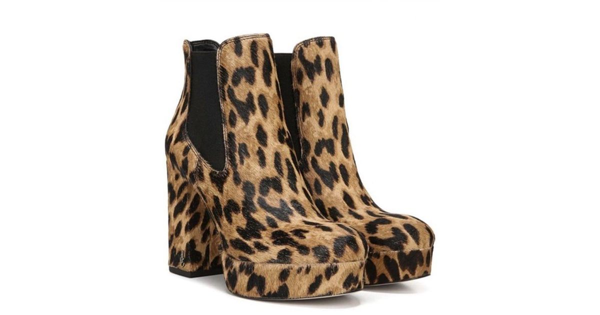 abella platform chelsea boot