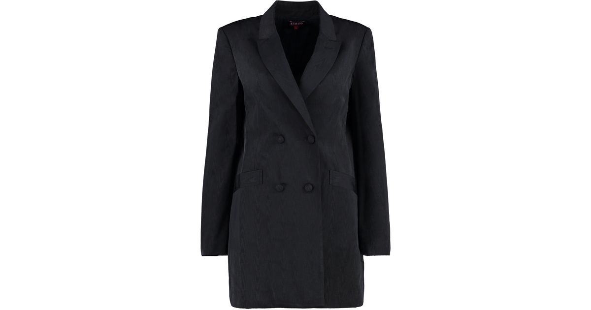 STAUD Hue Double Breasted Blazer Dress in Black for Men | Lyst