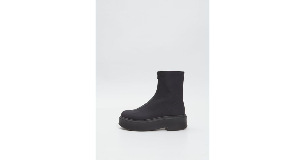 The Row Zipped Boot I Nylon in Blue | Lyst The Row Zipped Boot I Nylon in Blue | Lyst