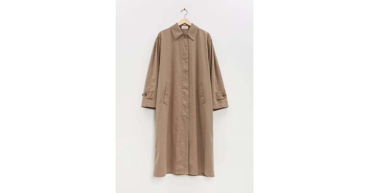コート The Row Rocco Coat In Cotton And Cashmere THE ROW Rocco Cotton-Cashmere Long Trench Coat | Neiman Marcus