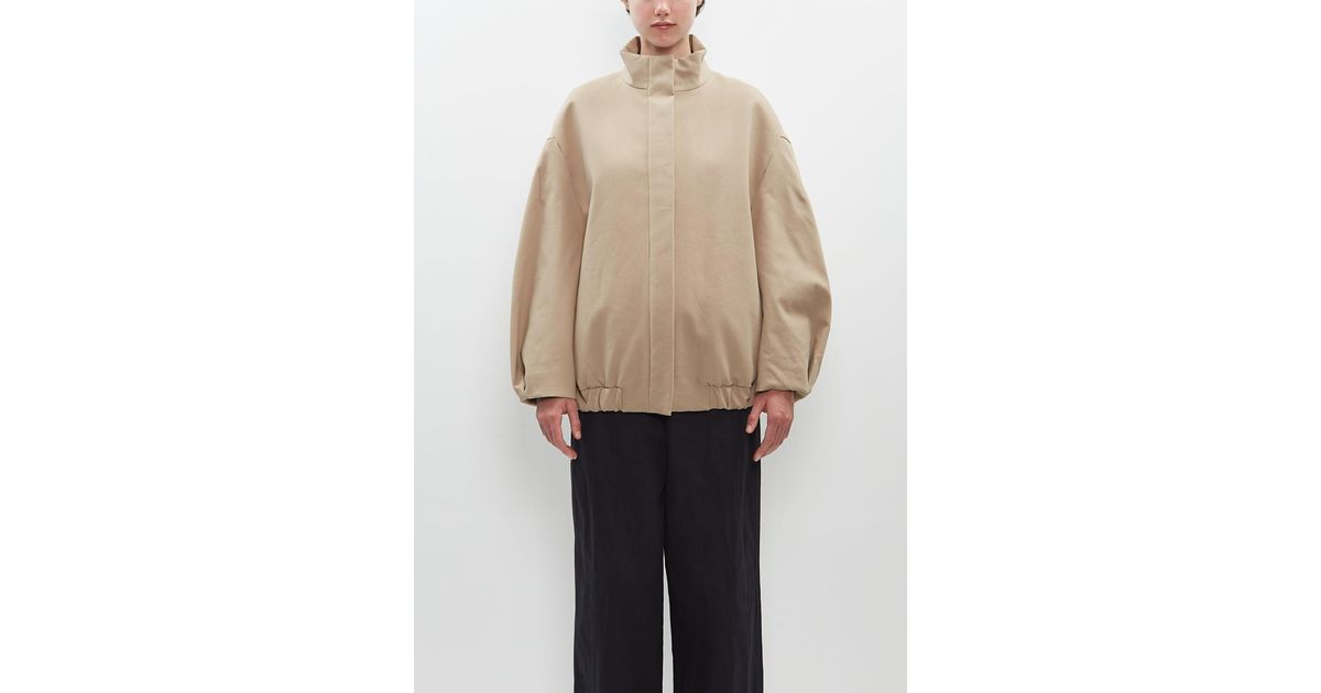 ブルゾン DRIES VAN NOTEN | VOLES LOOSE FIT JACKET CAMEL Tan Loose Fit Jacket by Dries Van Noten on Sale