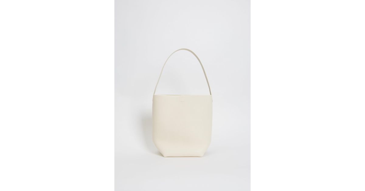The Row Off-White Small N/S Park Tote