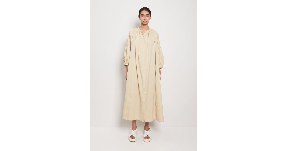 Casey Casey Paper Satin 3 By 3 Dress in Natural Lyst