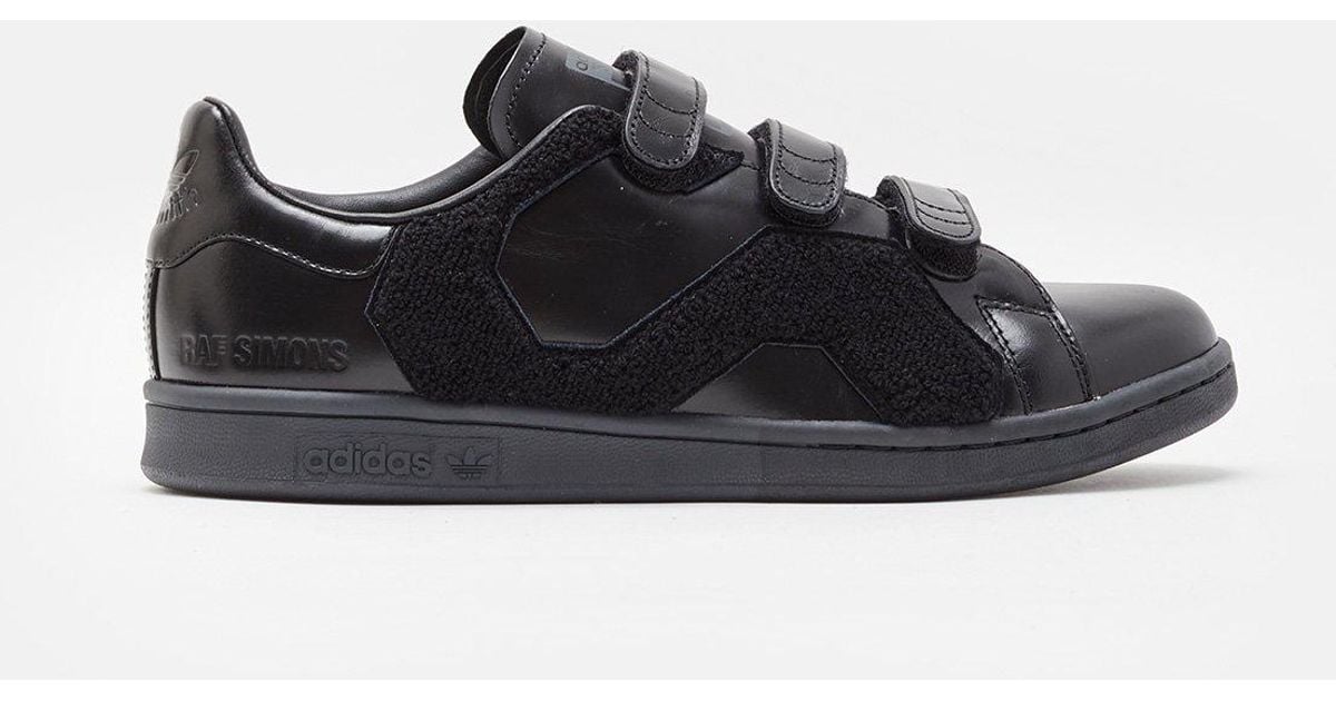 adidas black velcro shoes