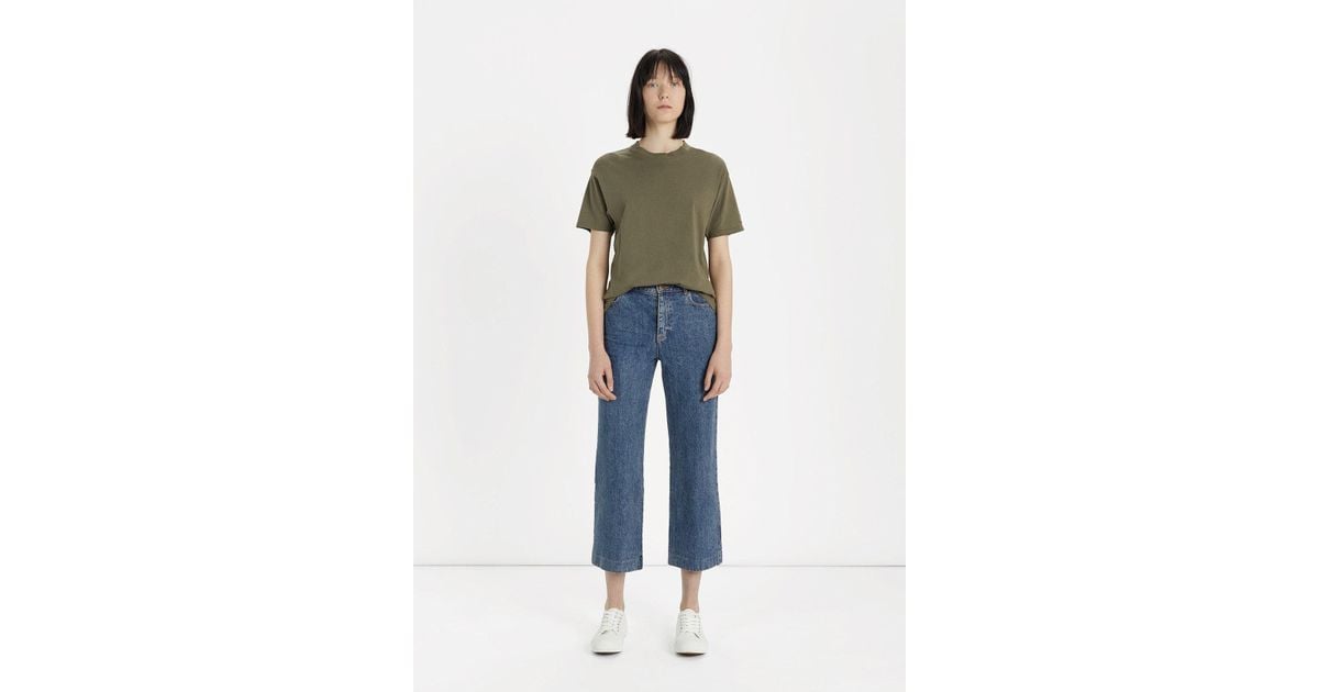 A.P.C. Denim Sailor Jean in Blue - Lyst