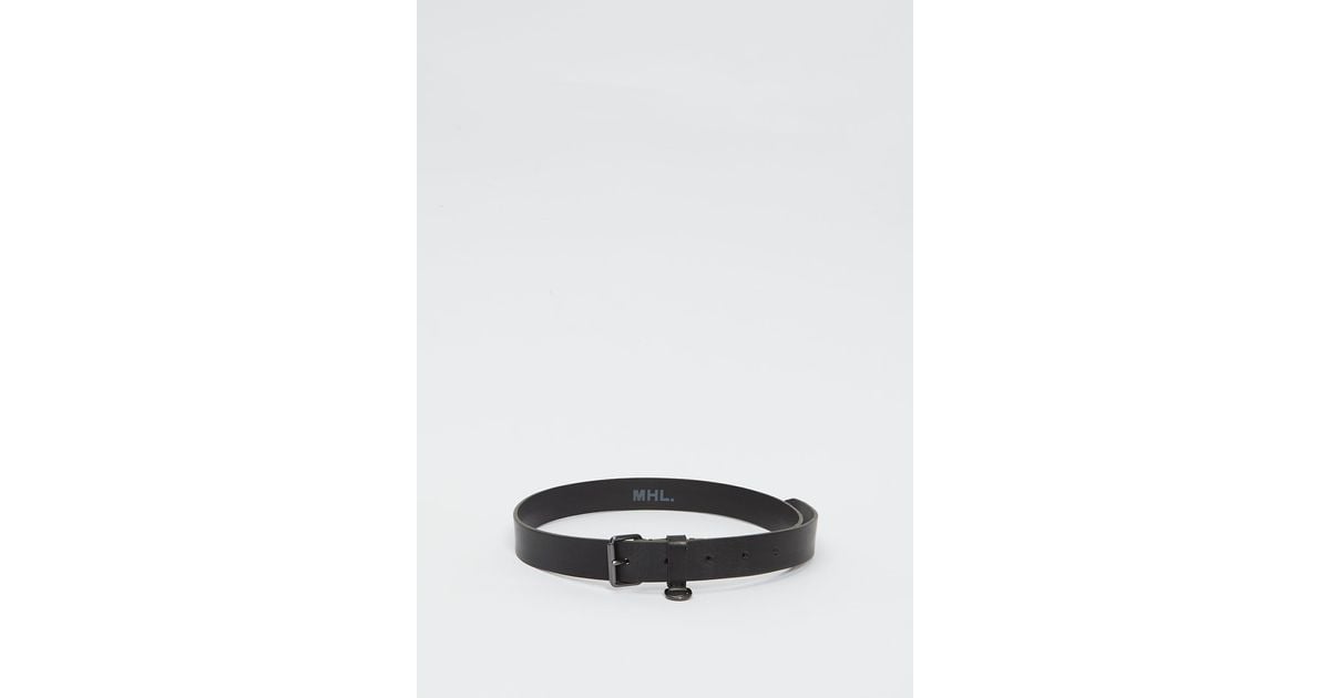 Leather belt Margaret Howell Brown size 37 Inches in Leather