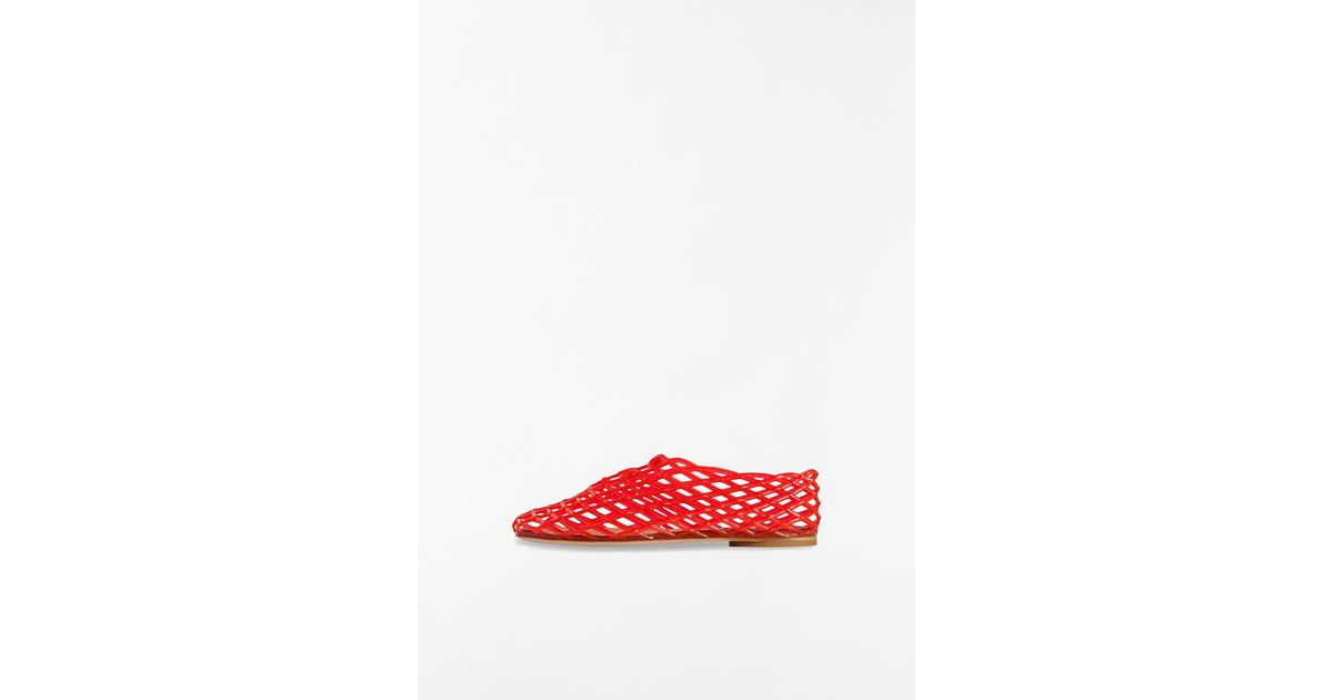 新品未使用 The Row MARA flat マラ フラット 赤 37
