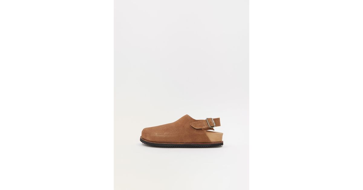 Guidi Leather Sling Back Sandal in White | Lyst