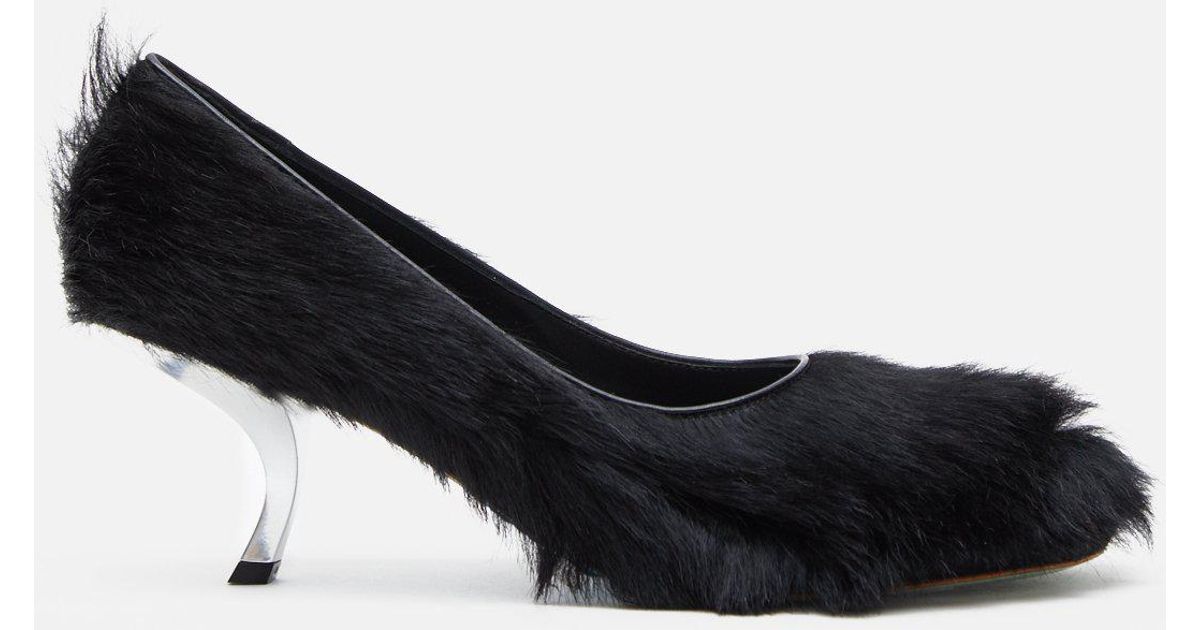 fur pumps