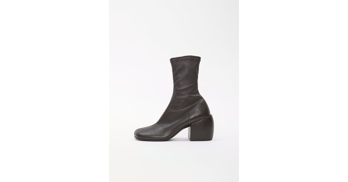 Dries Van Noten Stretch Ankle Boot in Black Lyst UK