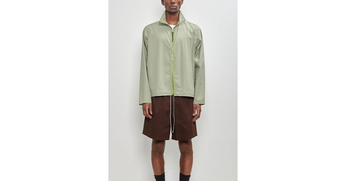 Camiel Fortgens Track Jacket Tech in Green | Lyst UK