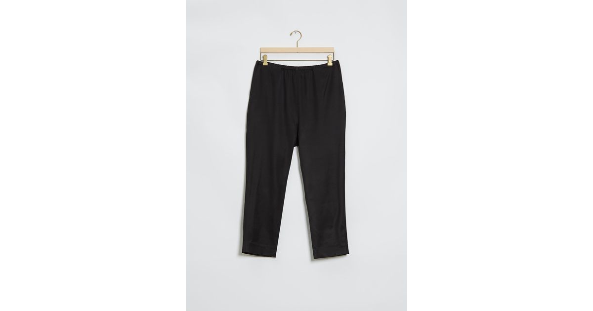 The Row Geneve Pant in Black