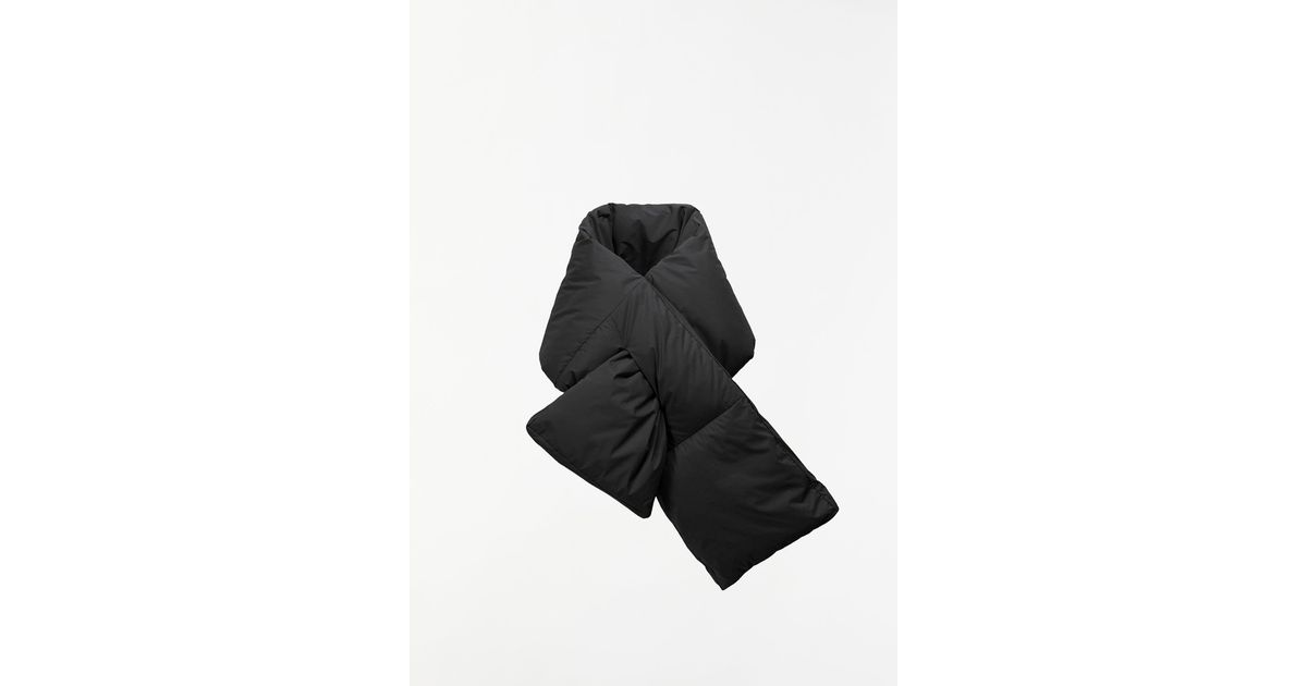 Veilance Conduit Down Scarf — Black | Lyst UK