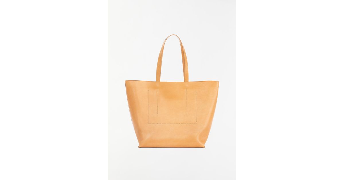 Isaac Reina Sac Panier Highway Grand Tote Bag in Orange | Lyst