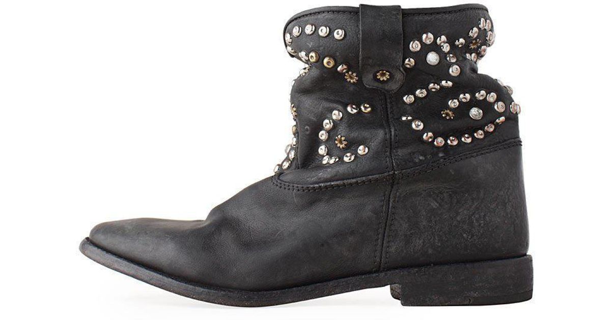 isabel marant caleen studded boots
