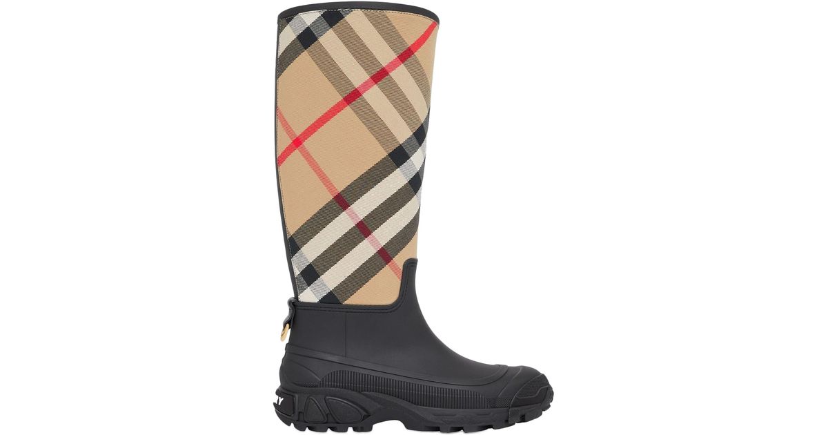 Burberry Boot in Black | Lyst UK
