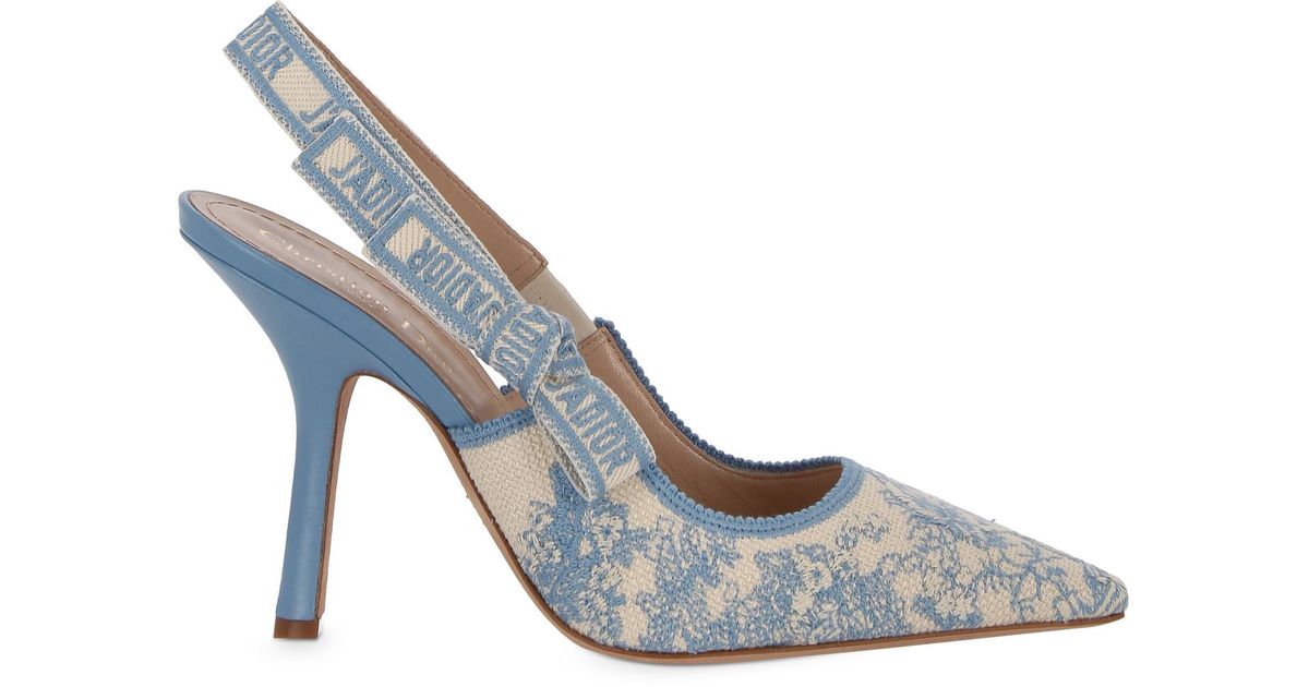 Dior Pump in Metallic Lyst