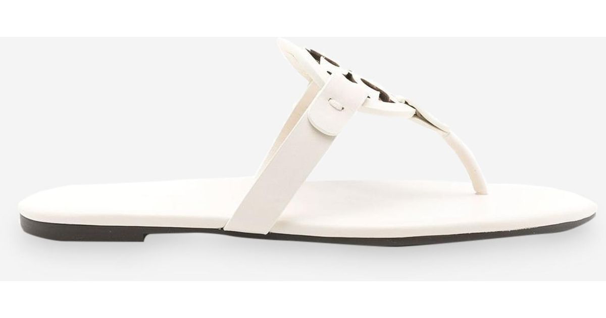 Tory Burch Flip-flops in White | Lyst