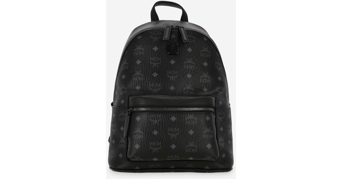 MCM Backpack in Black Lyst